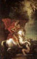 San Jorge y el Dragón, pintor barroco de la corte Anthony van Dyck